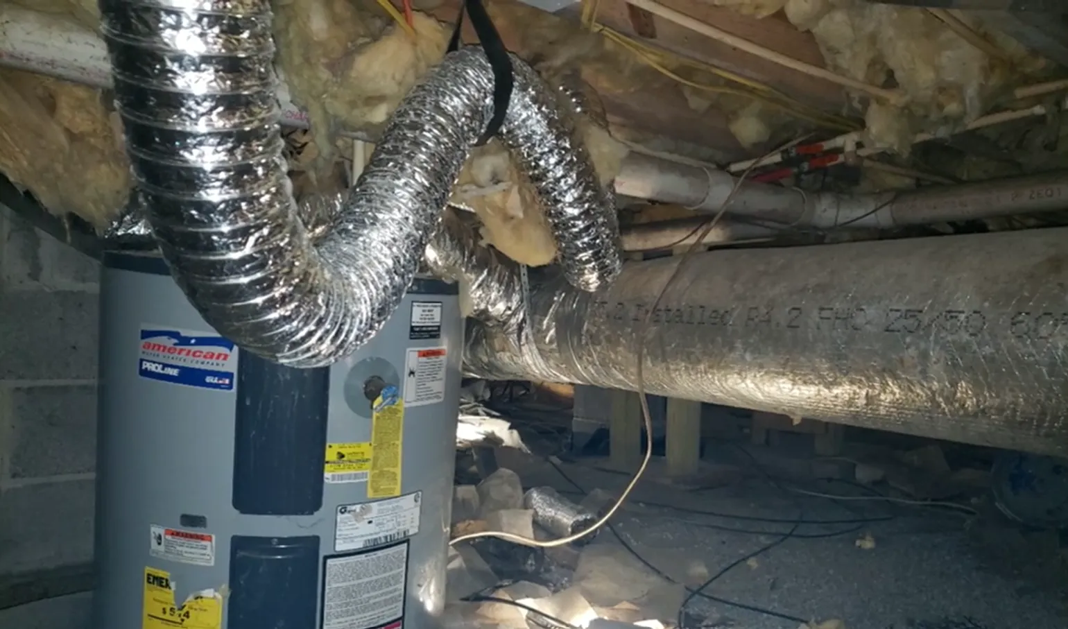 crawl space water damage restoration service areas